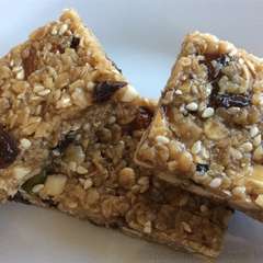 No-bake fruit, nut and seed bars